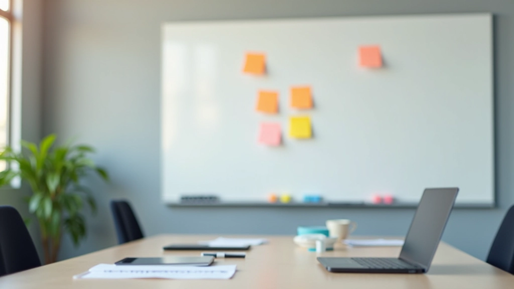 Tableau blanc avec les trois principes de la diplomatie belge : consensus, respect et compromis