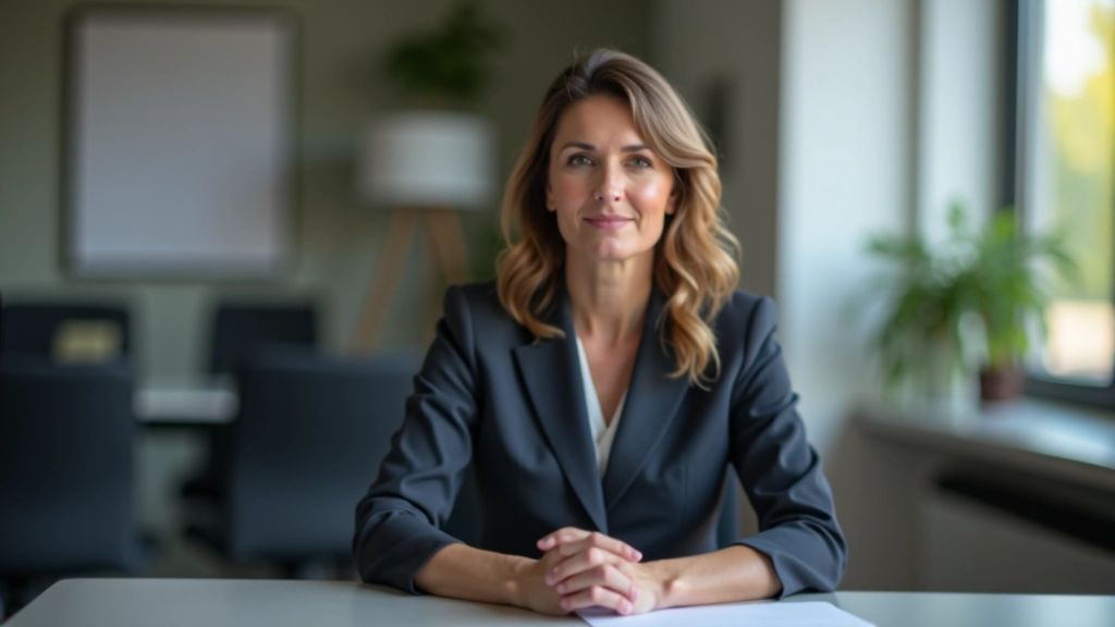 Deux professionnels en discussion calme dans un bureau, l'un écoutant attentivement